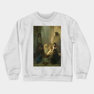 La Siesta, Memory of Spain by Gustave Dore Crewneck Sweatshirt